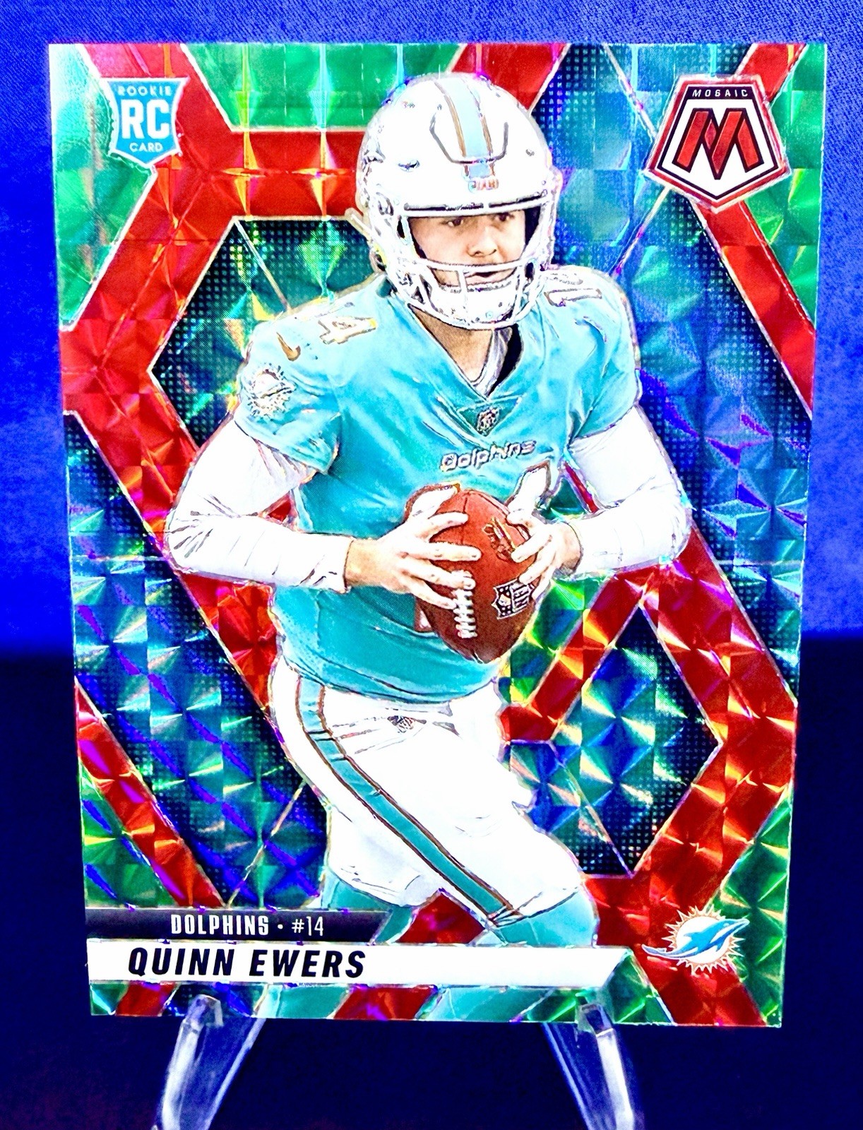2025 Mosaic Quinn Ewers RC #308 Red Mosaic