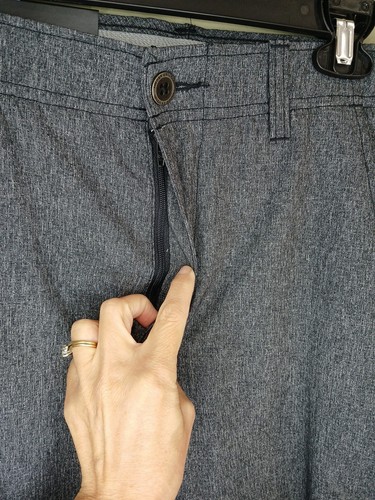 Men's Under Armour 30x32 Golf Pants Gray Stretch Waist Pockets Lightweight NWT - Picture 3 of 11