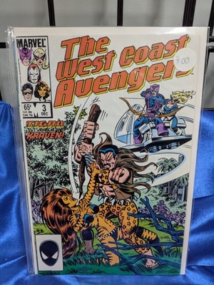 West Coast Avengers #3 (Marvel Comics December 1985) We Combine. We Pack Well.
