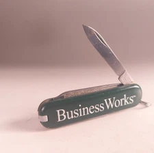 Swiss Army Knife Victorinox Classic SD OD Green 58mm BUSINESS WORKS Logo