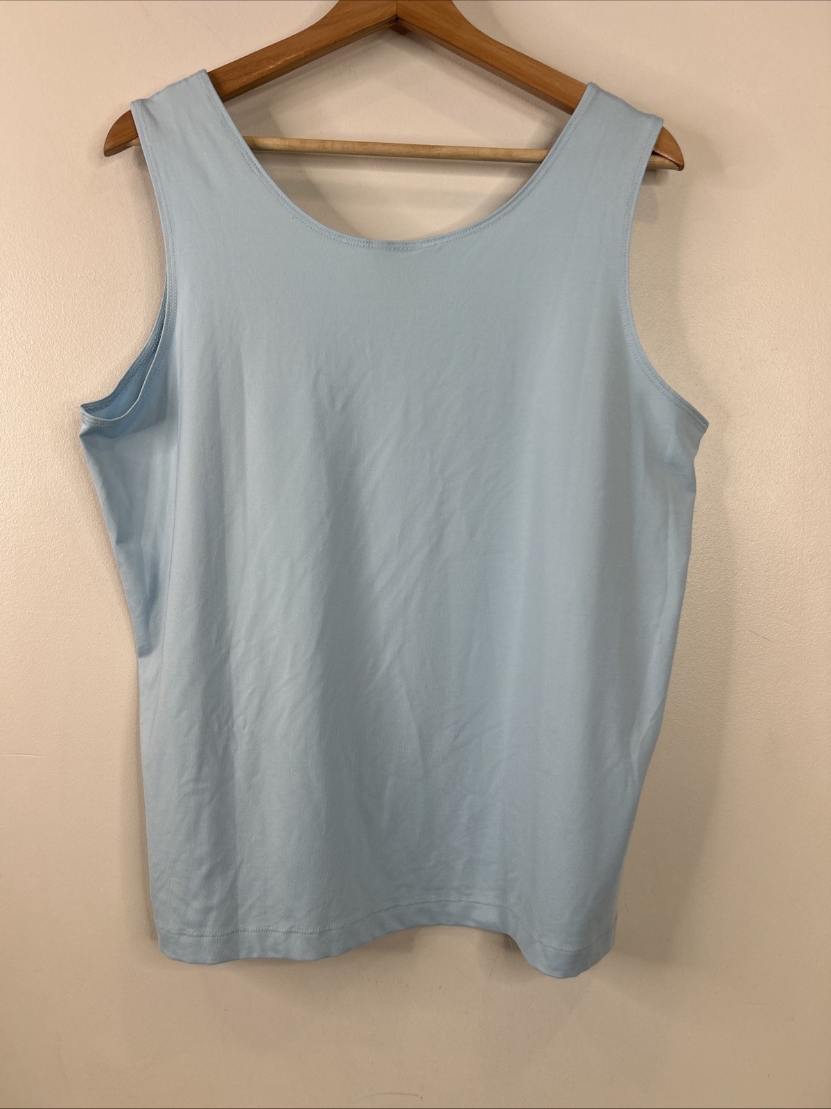 Chico’s Timeless Tank Top Basic Light Blue Classi… - image 5
