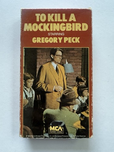 To Kill A Mockingbird (VHS, 1962) Pre-owned Crime Drama *Buy 2 Get 1 Free* - Picture 1 of 2