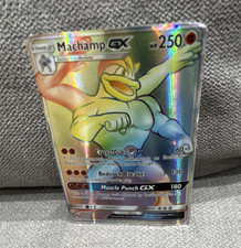 Machamp GX 64/147 Burning Shadows Ultra Rare Holo GX English 2017 HP 250