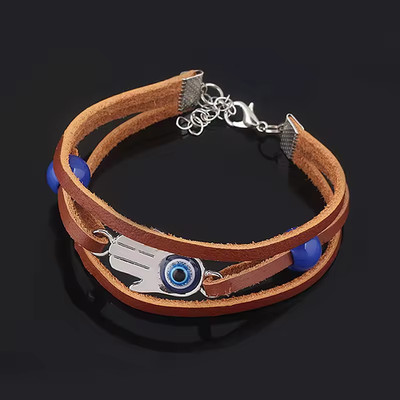 The Last of Us 2 - Ellie Williams Armband mit Hamsa Nazar Auge Perlen, Unbenutzt