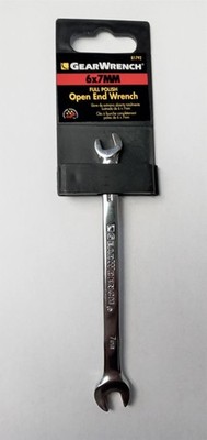Gearwrench 81792 6mm x 7mm Full Polish Open End Wrench