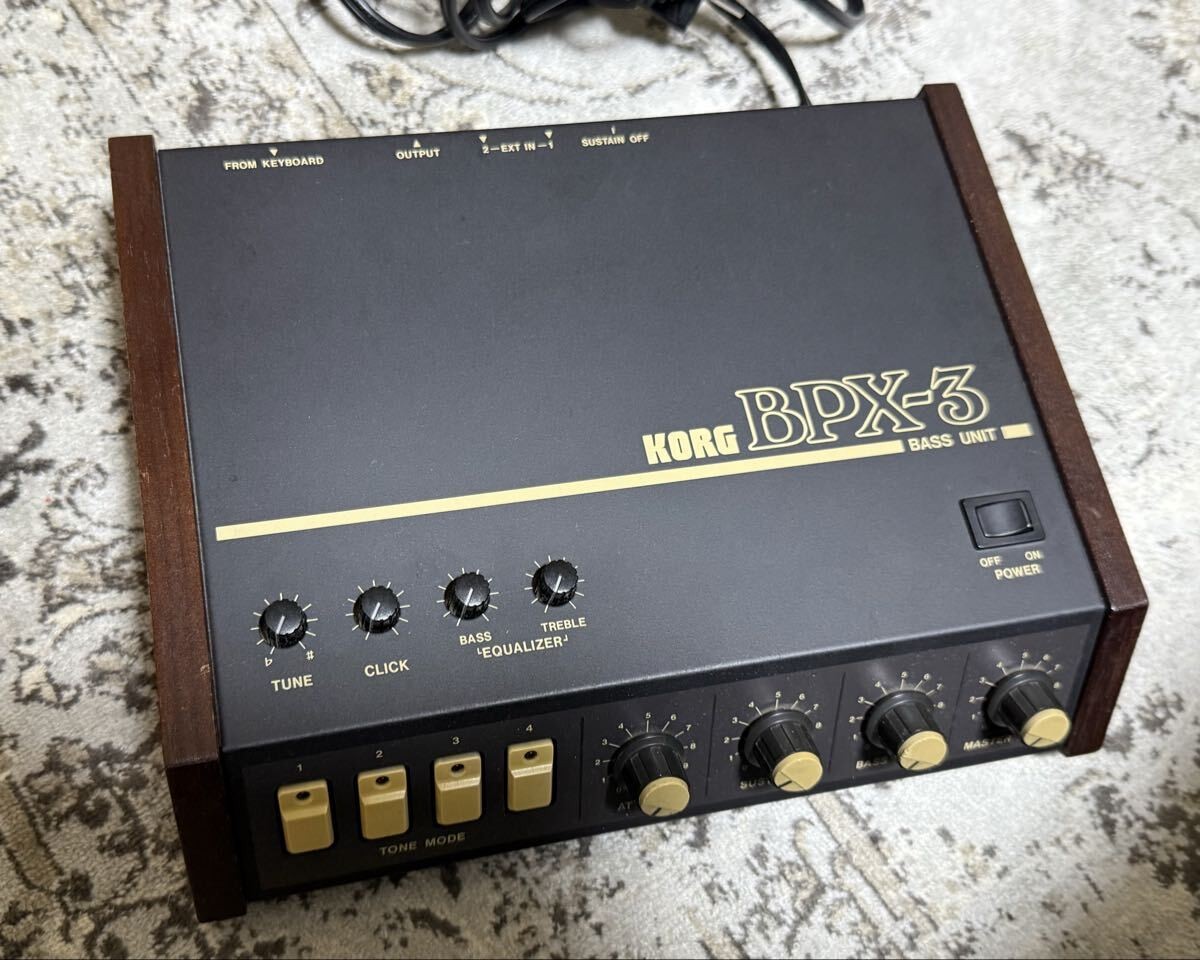 Korg BPX-3 vintage synth equipment - eBay listing photo 1