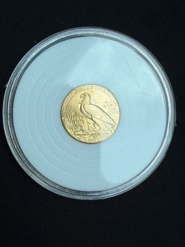 1926 $2.50 Gold Indian Head Quarter Eagle Coin – Pre-1933 US Gold – Nice Detail