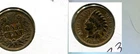1889 INDIAN HEAD PENNY BU CL 8370T