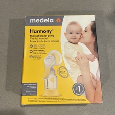 Medela Manual breast pump with Flex Shields Harmony Single Hand for More Comf...
