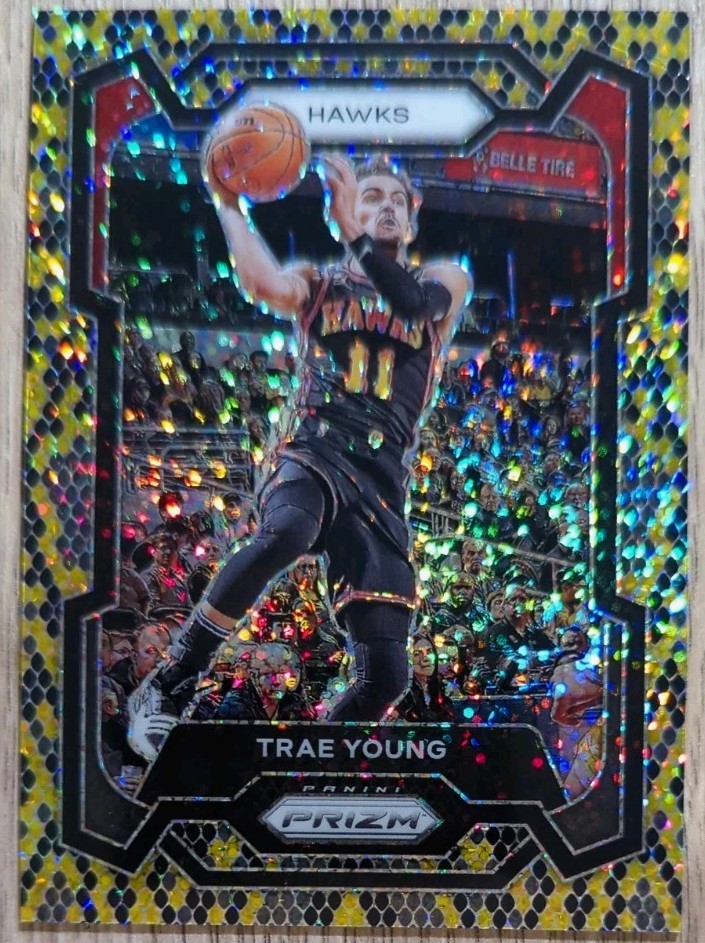 2023-24 Panini Prizm Trae Young King Snake #3 SSP!!