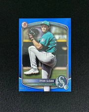 2025 Topps Bowman Draft Ryan Sloan 8/150 Blue Border #BD-94 Mariners QI95