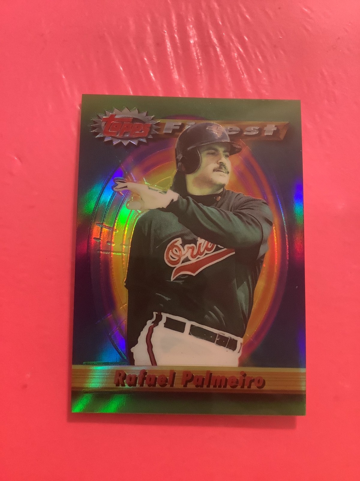 1994 Topps Finest - Rafael Palmeiro #227 Refractor