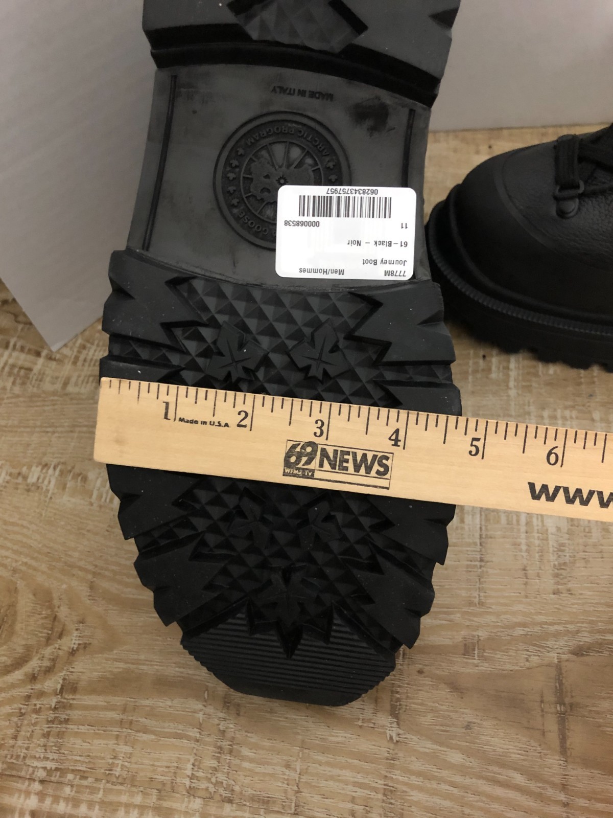 New Canada Goose Journey Boots Men's Size 11 Black W/ Collectors Hard Case 7778M thumbnail 11