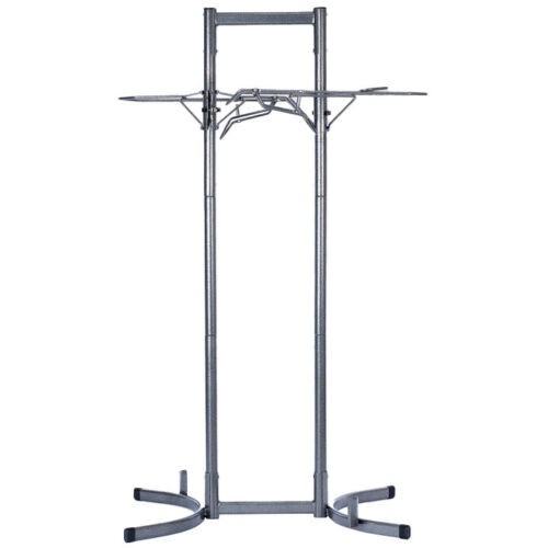 Delta Heavy Duty Two Bike Upright Storage Stand - Powdercoat Gray 35490₽