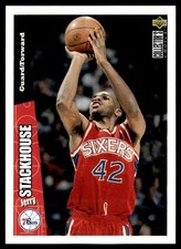 1996-97 Collector's Choice Jerry Stackhouse Philadelphia 76ers #122