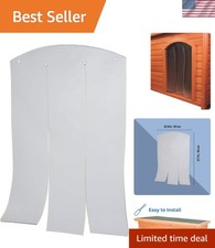 Durable Replacement Dog Door Flap - 12.6 x 17.7 in Fits Small  Medium Breeds