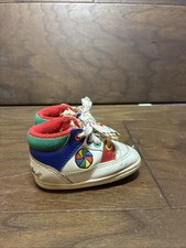 1994 Fisher Price Vintage Baby Toddler Shoes Multicolor sz 2