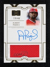 2024 Topps Definitive Collection Relics 19/40 Albert Pujols #DARC-APU Auto 11o2