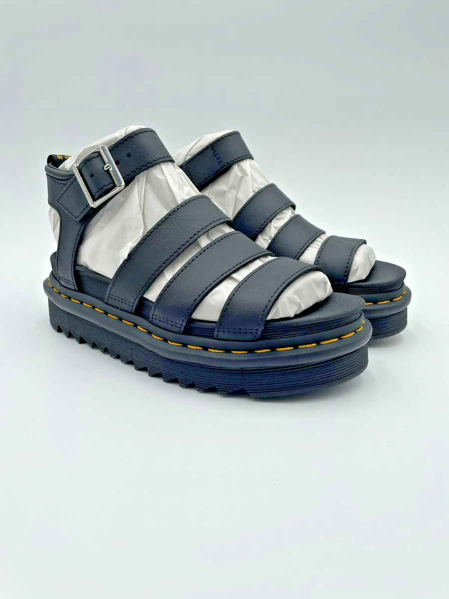 Marten Blaire Platform Sandal Black US Womens