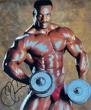 CHRIS CORMIER SIGNED 11x14 PHOTO THE REAL DEAL IFBB HALL OF FAME RACC TRUSTED G