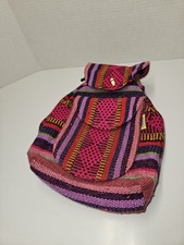 Traditional Mexican Handwoven Backpack