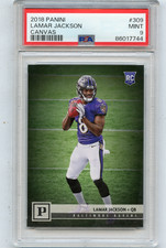 2018 PANINI #309 LAMAR JACKSON 