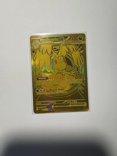 Pokemon TCG: Ascended Hero’s MEGA DRAGONITE EX 295/217 GOLD HYPER RARE