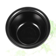 Plastic Shaving Cream Bowl Black for Rich Foam and Traditional Wet Shaving