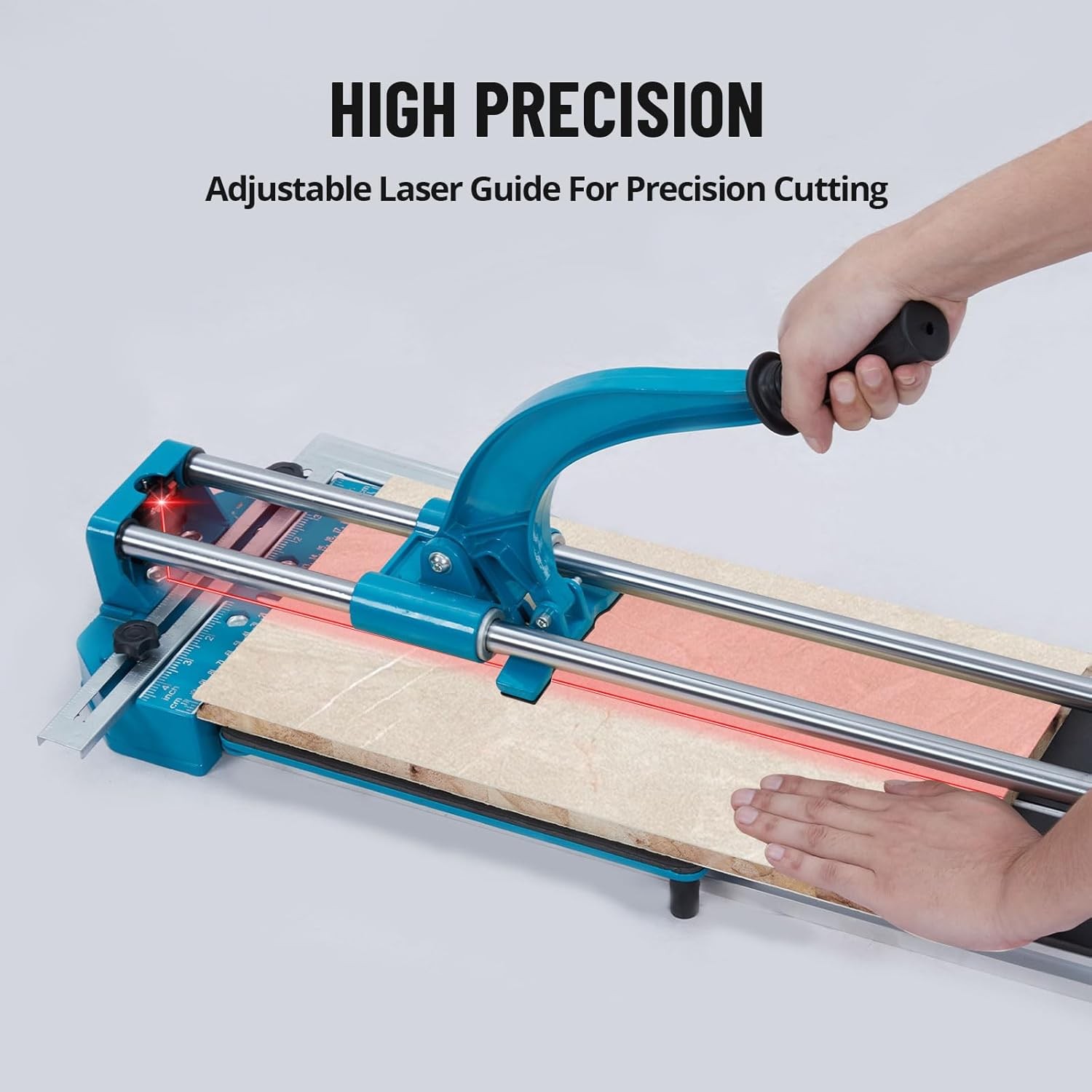 48" Manual Tile Cutter Cutting Machine Double Rails Precise Tile Cutter Tools