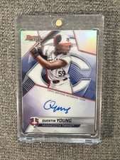Quentin Young 2025 Bowman's Best Auto B25-QY Minnesota Twins