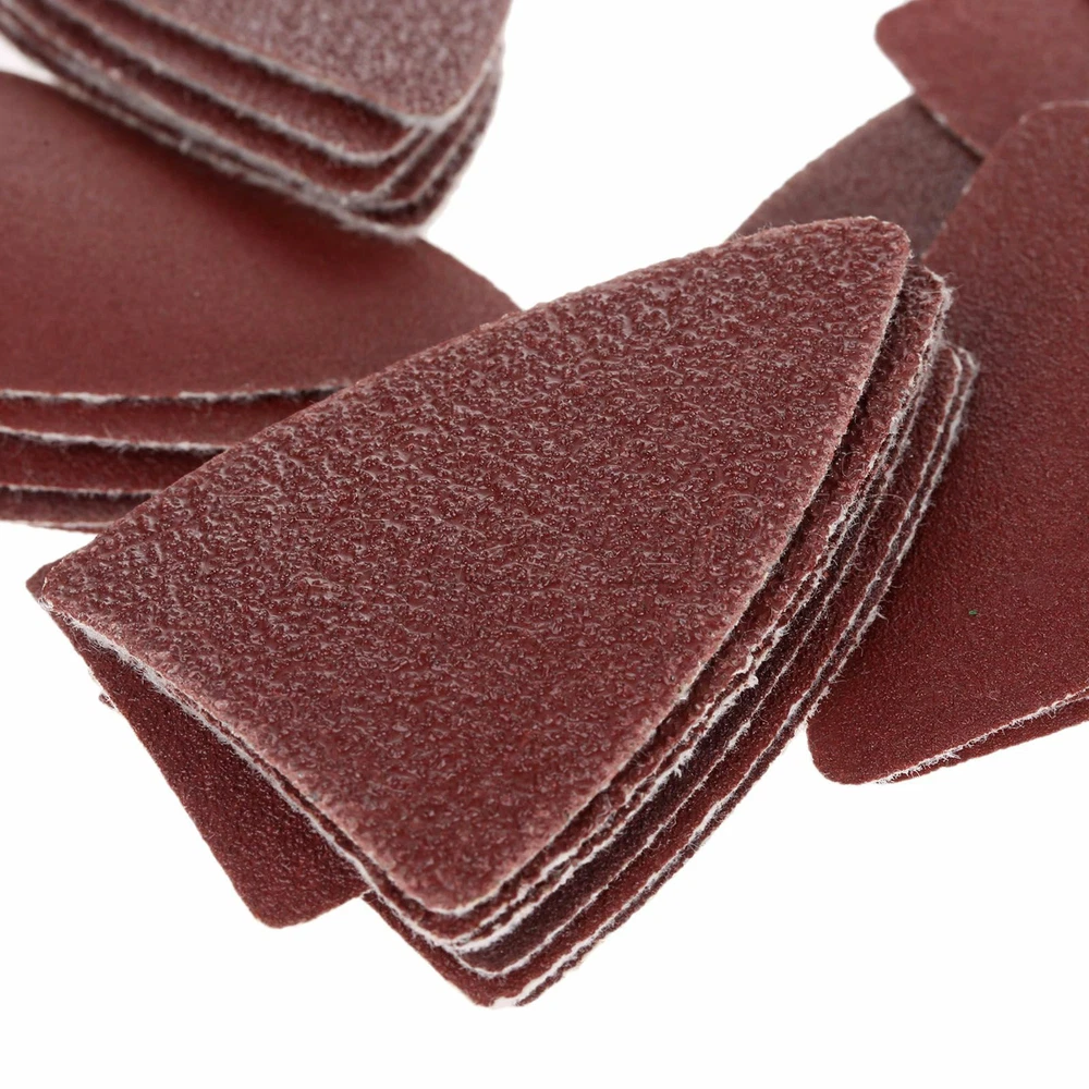 25pc Oscillating Multi-Tool Sanding Paper Set with Finger Sanding Pad