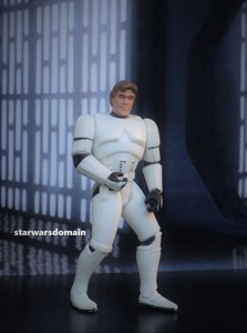 han solo in stormtrooper disguise
