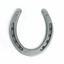 New Steel Horseshoes - Plain Shoe Size 0 - Sand Blasted - 40 Shoes