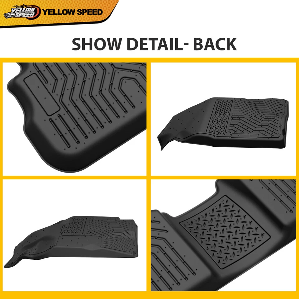 Alfombrillas TPE para todo tipo de clima 2 filas forro aptas para Toyota Corolla/matrix 98531 09-13 Foto 4 de 4