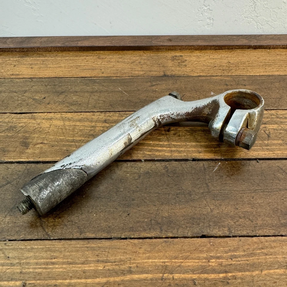 Vintage Schwinn Stem 22 Balloon Tire Neck Gooseneck 1950s 1940s Steel No Stamp - Image 2 of 4