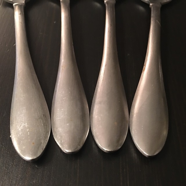 Oneida JACKSON 4 Four Teaspoons Stainless Flatware eBay