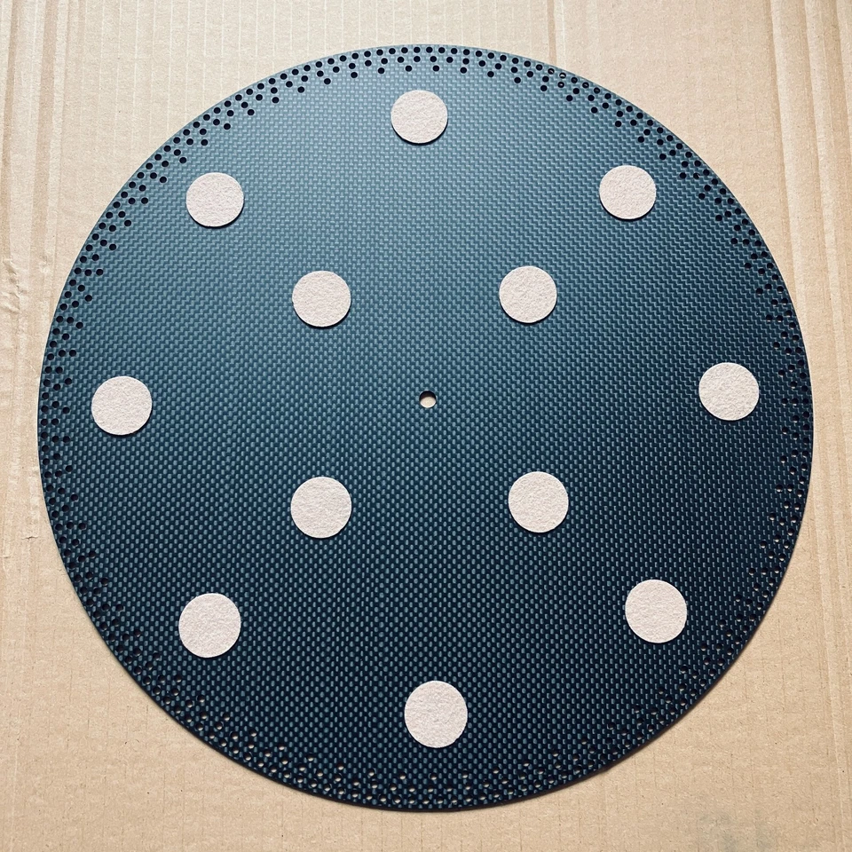 RPM test 50HZ turntable mat for garrard 301 made of Carbon Fiber - Image 2 of 4