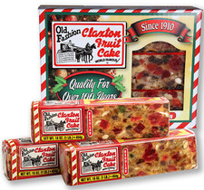 3 Packs Claxton Fruit Cake Old Fashion (16 oz, 3 pk.) 3 Lbs