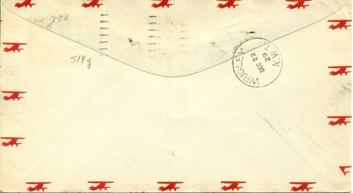 Canada 1929 FFC First Flight Cover Fort Mc Murray - Wrigley - Foto 2 di 3