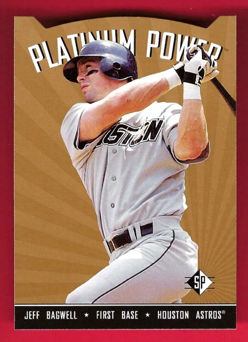 1995 SP Platinum Power PP1 Jeff Bagwell MINT
