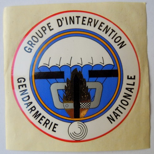 Autocollant GIGN Groupe