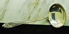 925 Sterling Silver Reed & Barton Fragrance  Solid Gravy Ladle 5.75" 55.6g