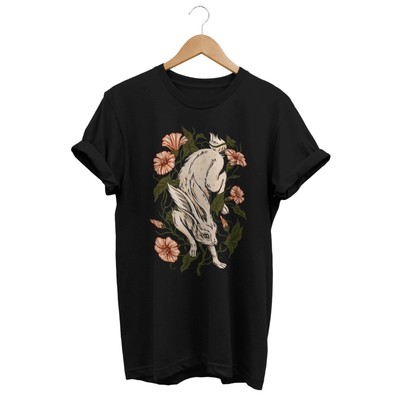 Wild Hare T-shirt Clothing Alternative Shirt, Trendy Streetwear Shirt, Gift Idea