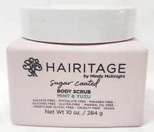 Hairitage Mindy McKnight MINT  YUZU Body Scrub Sugar Coated 10 oz/284g New RARE