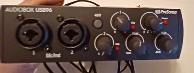 PreSonus AUDIOBOX 2-Channel MIDI Recording Interface