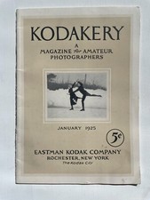 January 1925 Kodakery Magazine- Amateur Photographers Magazine by Kodak