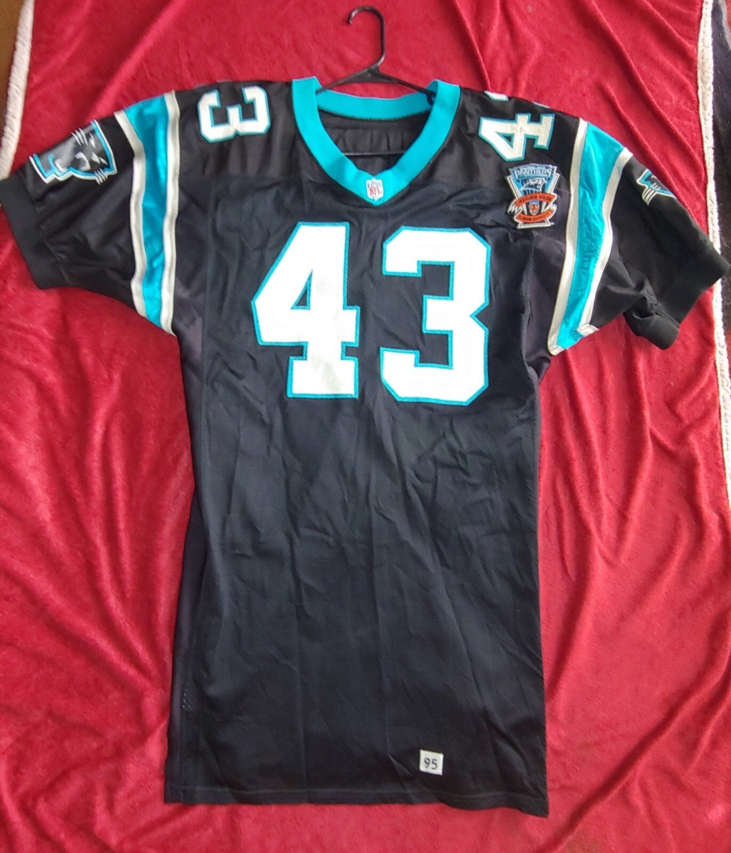 Carolina Panthers 1995 Inaugural Game Worn Used Issued Jersey