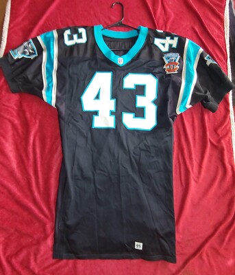 Carolina Panthers 1995 Inaugural Game Worn Used Issued Jersey