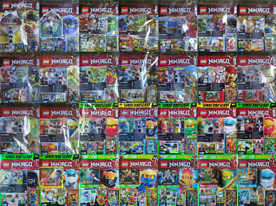1 LEGO  NINJAGO LEGACY MAGAZIN & LIMITIERTER MINIFIGUREN Ihrer Wahl