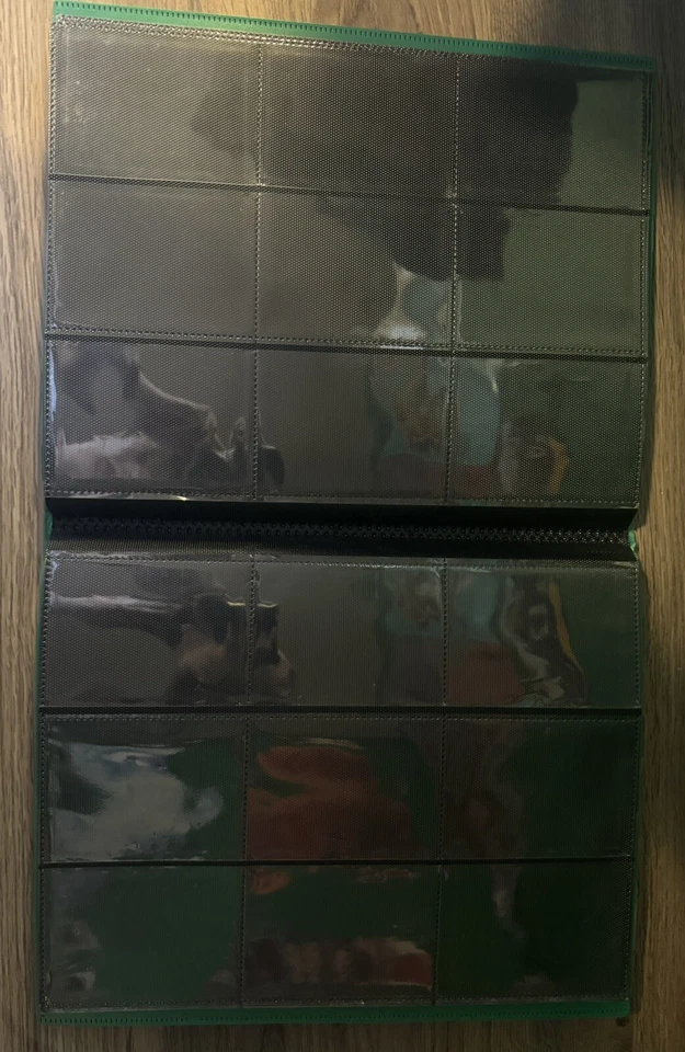 Card Guard Card Folio Green 9-Pocket Pages Hold 360 Plus - Image 3 of 3